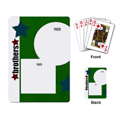 Brothers Playing Cards - Playing Cards Single Design (Rectangle)