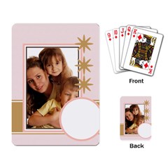 pink - Playing Cards Single Design (Rectangle)