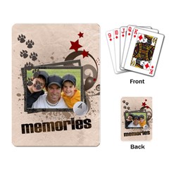 Memories Kits - Playing Cards Single Design (Rectangle)