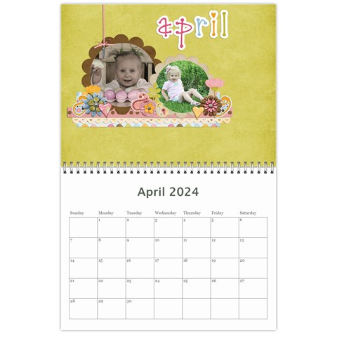 Calendar 2024 By Sheena Apr 2024