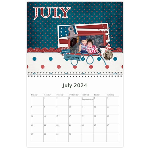 Calendar 2024 By Sheena Jul 2024