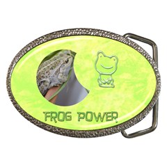 Frog Salad Buckle - Belt Buckle