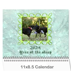 2024 Calandar - Wall Calendar 11  x 8.5  (12-Months)