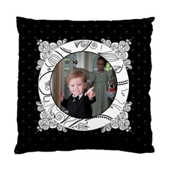 Pinstripe Hearts 2 Sided Cushion - Standard Cushion Case (Two Sides)