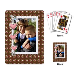 Love You Cards - Playing Cards Single Design (Rectangle)