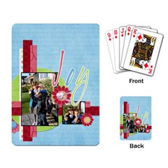 Joy Cards - Playing Cards Single Design (Rectangle)
