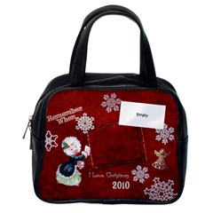 Thank you mail girl Christmas Remember when purse - Classic Handbag (One Side)