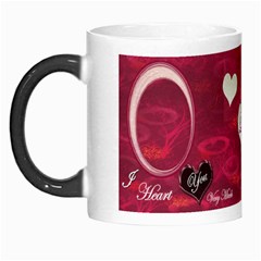 I Heart You pink Custom Morph Luminous Mug - Morph Mug