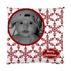 Cushion Case Christmas Snowflakes (2 sided) - Standard Cushion Case (Two Sides)