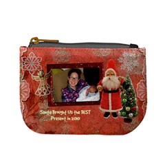 Stocking Stuffer Candy Cane Angel Santa Best Present 2010 Merry Christmas mini coin purse