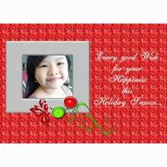 7x5 Christmas greeting cards - 5  x 7  Photo Cards