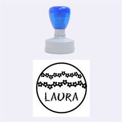 Laura  - Rubber Stamp Round (Medium)