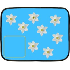 Flowers blanket - Two Sides Fleece Blanket (Mini)
