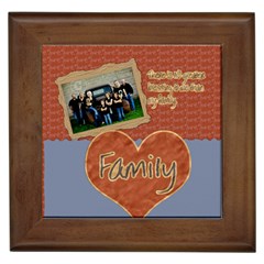 family framed tile