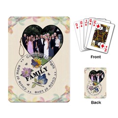Family Playing Cards - Playing Cards Single Design (Rectangle)