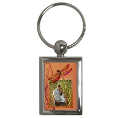 Dragonfly Keychain - Key Chain (Rectangle)