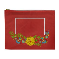 Cosmetic Bag (XL)- template red