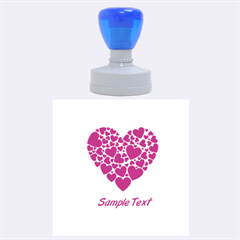 Love - Rubber Stamp Round (Large)