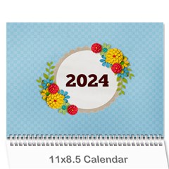 Photo Calendar (12-Months) - Summer Colors - Wall Calendar 11  x 8.5  (12-Months)