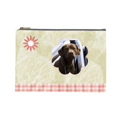 Gentle Times Large Cosmetic Case 1 - Cosmetic Bag (Large)