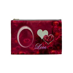 I Heart You pink Love medium Cosmetic Bag - Cosmetic Bag (Medium)