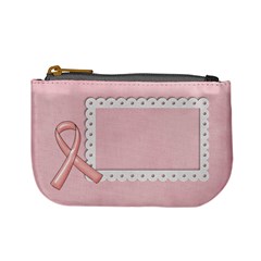Breast Cancer Awareness mini coin purse