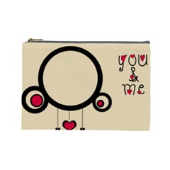 You and me - Cosmetic Bag (Large)  