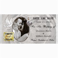 Wedding Save The Date Cards - 4  x 8  Photo Cards