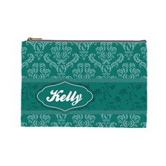 Turquoise Large Cosmetic Bag - Cosmetic Bag (Large)