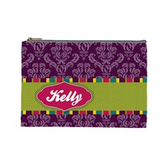 Bright Patterns Large Cosmetic Bag - Cosmetic Bag (Large)
