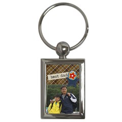 Key Chain (Rectangle)  - best dad