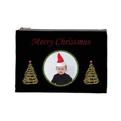 Merry Christmas Cosmetic Bag (L) - Cosmetic Bag (Large)