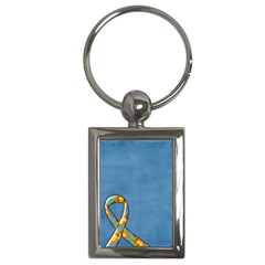 Autism Awareness- keychain - Key Chain (Rectangle)