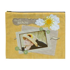 beach cosmetic bag xl - Cosmetic Bag (XL)