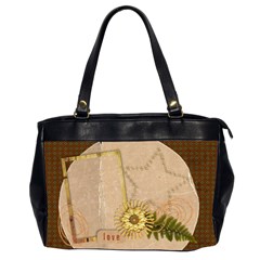 Love- 2 sides - Oversize Office Handbag (2 Sides)