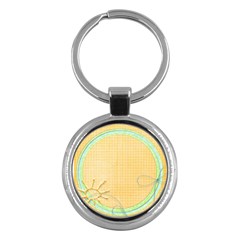 Sunshine-key chain - Key Chain (Round)