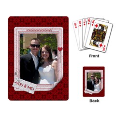 You & Me Playing Cards - Playing Cards Single Design (Rectangle)