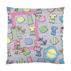 Bunny slippers & pajamas/friends- pillow - Standard Cushion Case (Two Sides)
