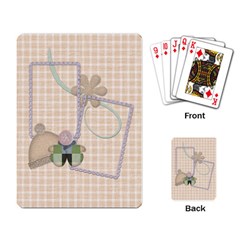 Playing Card Blustery Day 1002 - Playing Cards Single Design (Rectangle)