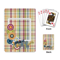 Playing Cards Totally Cool 1001 - Playing Cards Single Design (Rectangle)