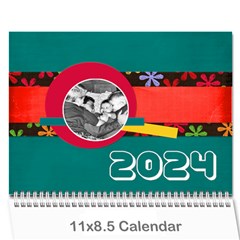 2024 calendar - Wall Calendar 11  x 8.5  (12-Months)
