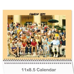 Neusse 2011 calendar - Wall Calendar 11  x 8.5  (12-Months)