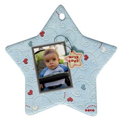 With love - 2010 blue - Ornament (Star)