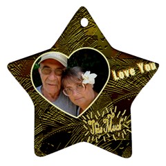 Love You This Much G0LD - Ornament (Star)