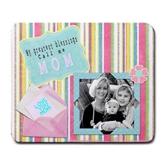 mom gift mouse pad - Large Mousepad