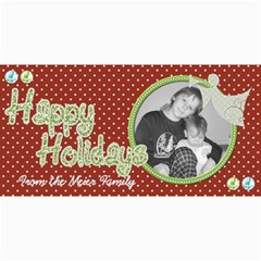 Happy Holidays card 4 - 4  x 8  Photo Cards