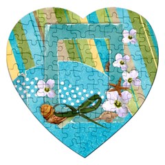 Beach/Vacation-puzzle - Jigsaw Puzzle (Heart)