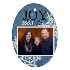 2008 family ornament - Ornament (Oval)