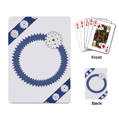 Snowflakes - Playing Cards Single Design (Rectangle)