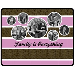 Family is Everything Blanket - Template - Fleece Blanket (Medium)